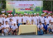 Group VLXD Miền Nam 2019 tham dự giải tennis QPVN 2019